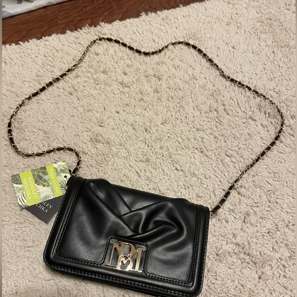 Badgley Mischka Vegan Leather Crossbody